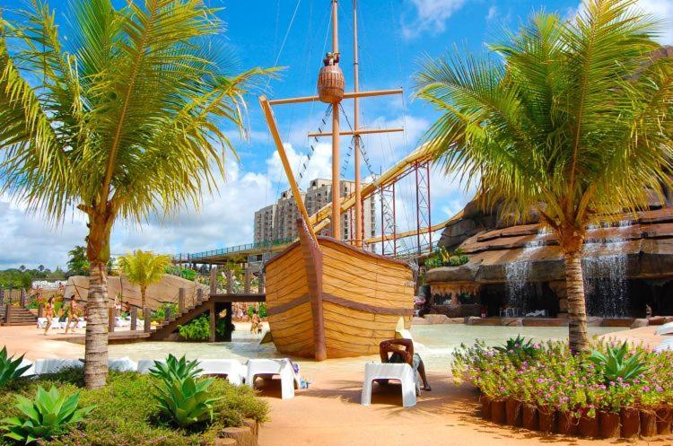 Апартаменти Piazza Acqua Park Калдас-Новас Екстер'єр фото