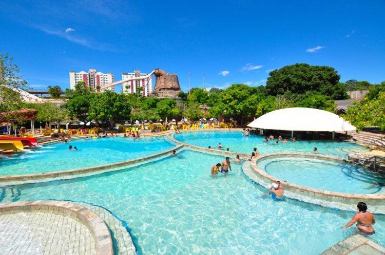 Апартаменти Piazza Acqua Park Калдас-Новас Екстер'єр фото