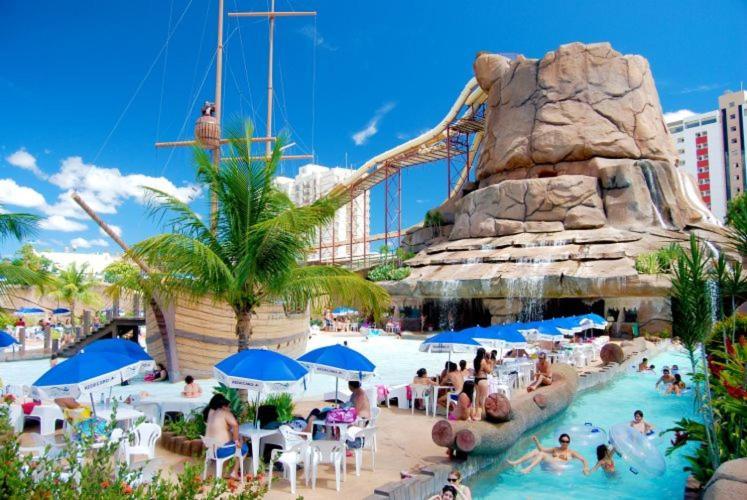 Апартаменти Piazza Acqua Park Калдас-Новас Екстер'єр фото