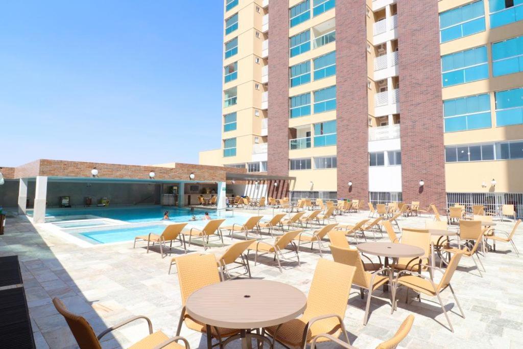 Апартаменти Piazza Acqua Park Калдас-Новас Екстер'єр фото
