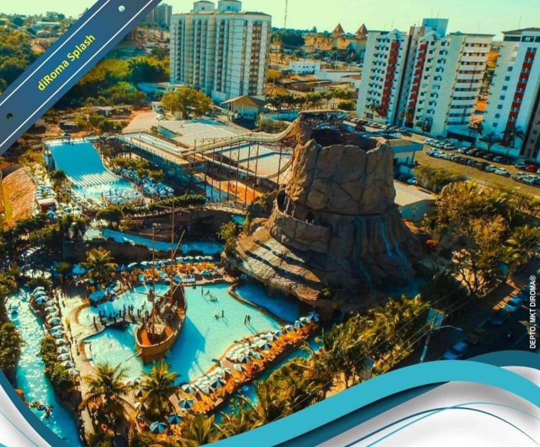 Апартаменти Piazza Acqua Park Калдас-Новас Екстер'єр фото