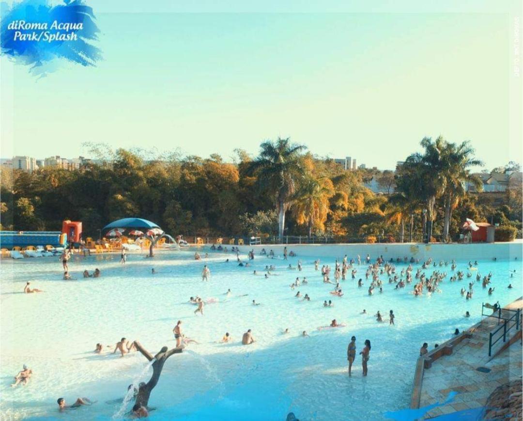 Апартаменти Piazza Acqua Park Калдас-Новас Екстер'єр фото
